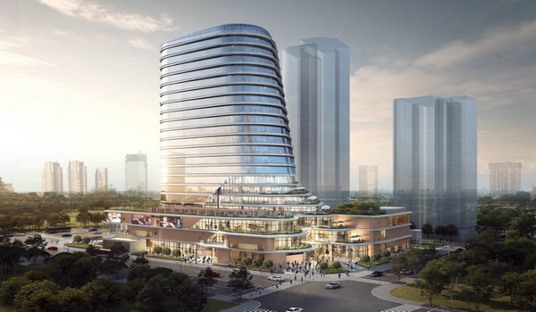 旭輝企業(yè)大廈鳥撖圖 旭輝企業(yè)大廈鳥撖圖