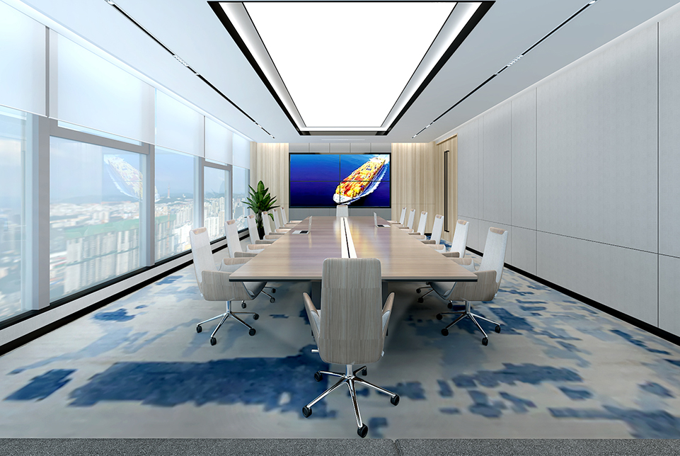 青島洲際船務集團辦公會議室