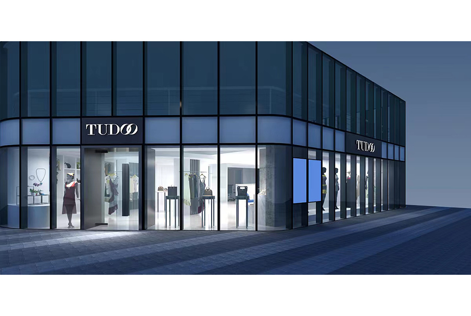 上海tudoo品牌服裝側(cè)店門(mén)裝修設(shè)計(jì)效果圖