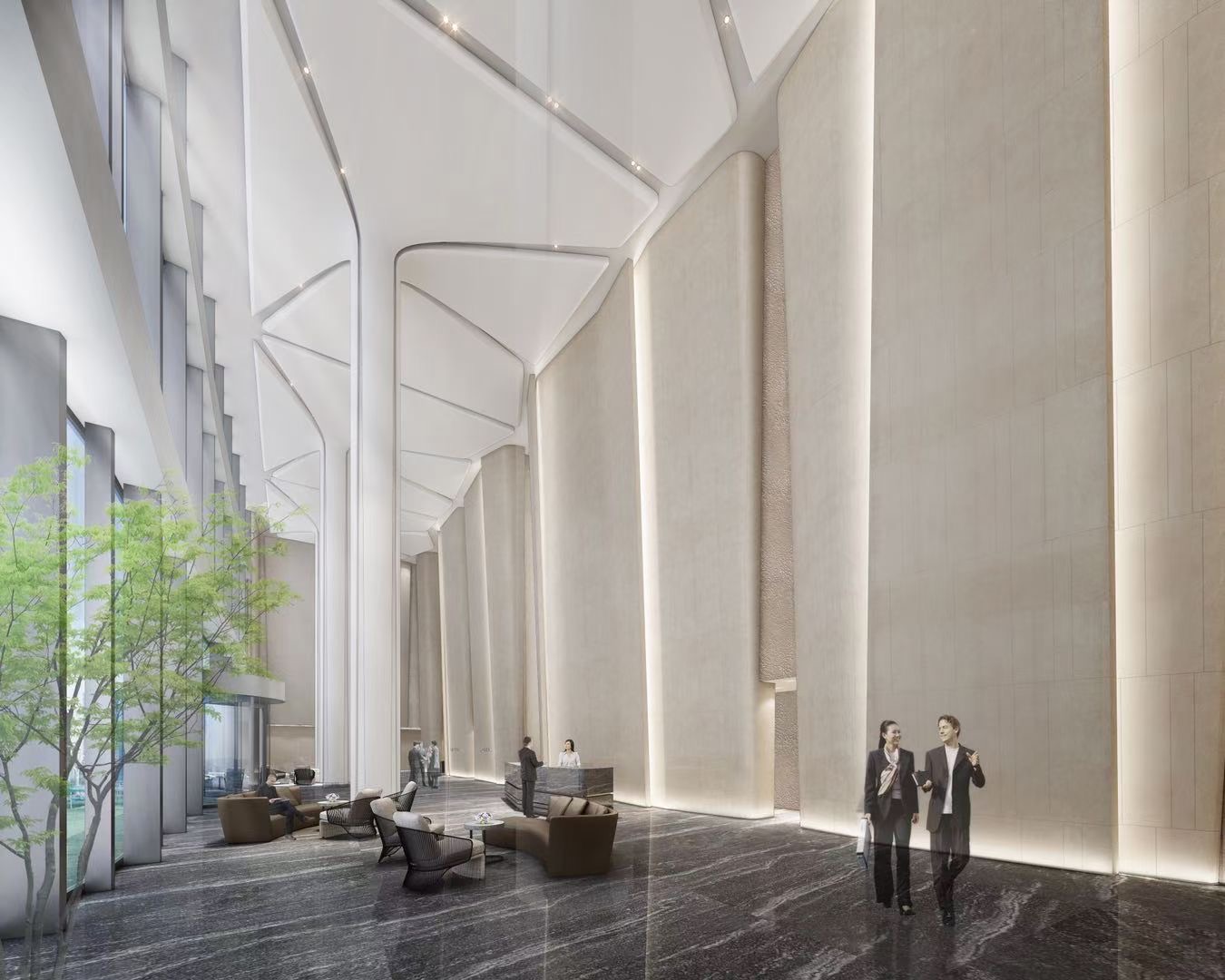 旭輝企業(yè)大廈大堂走廊 旭輝企業(yè)大廈大堂走廊