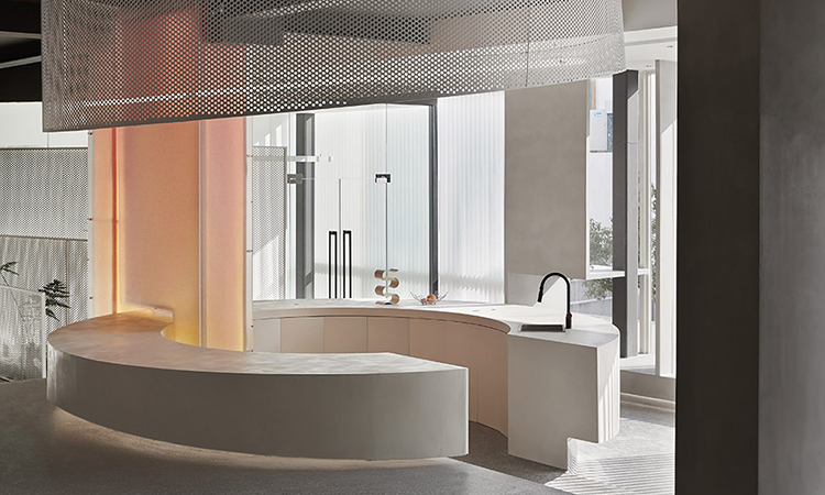 上海辦公室裝修公司展館前廳 上海辦公室裝修公司展館前廳