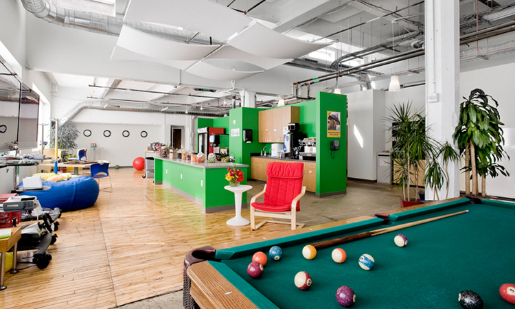 上海游戲公司辦公室休息區(qū)裝修 上海游戲公司辦公室休息區(qū)裝修