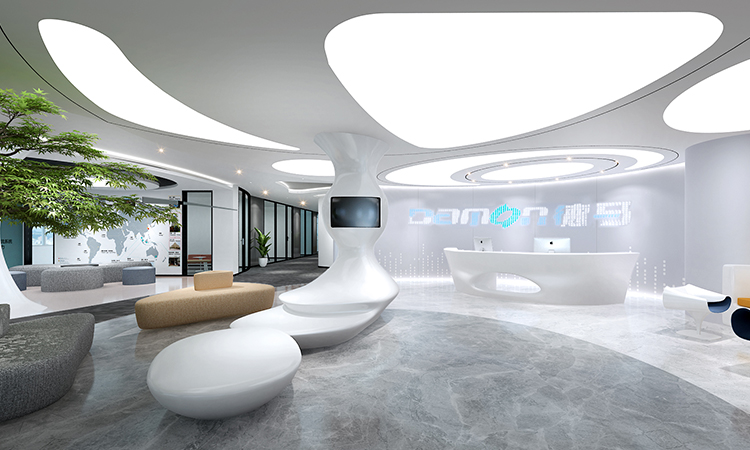 上海公司辦公室LOGO墻裝修設計 上海公司辦公室LOGO墻裝修設計