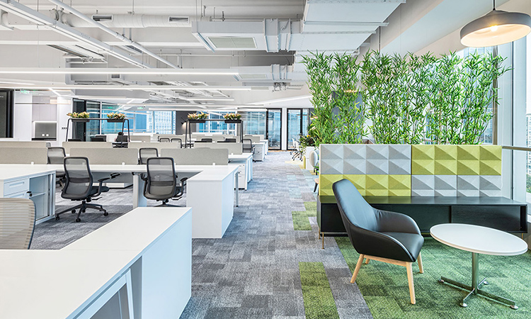 上海員工區(qū)辦公室裝修竣工效果 上海員工區(qū)辦公室裝修竣工效果