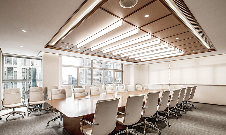 上海輕奢辦公會議室裝修設計