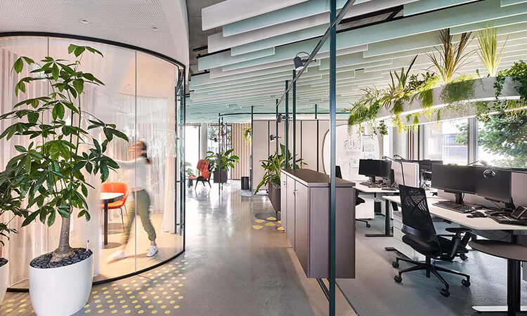 上海室內辦公室景觀設計