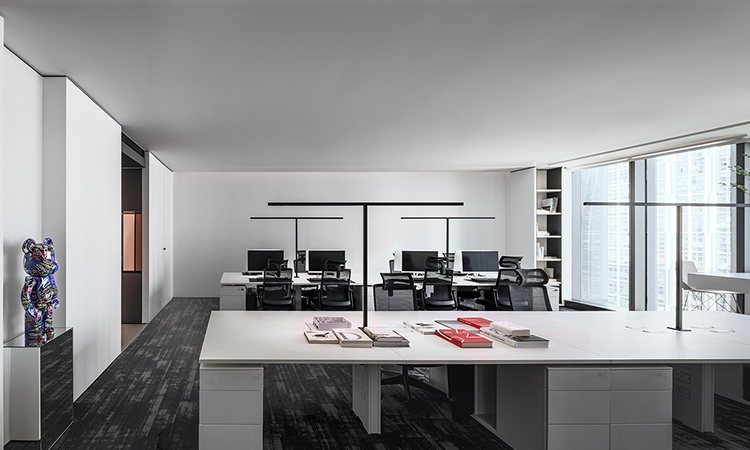 上海辦公室裝修設計公司效果圖