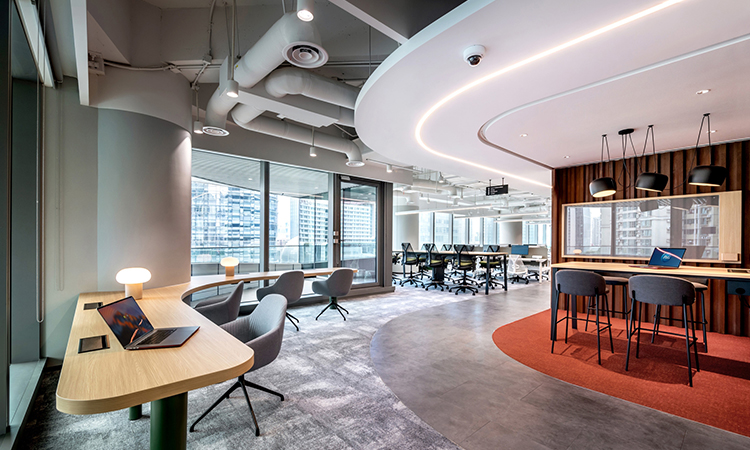 辦公室裝修設計竣工環境