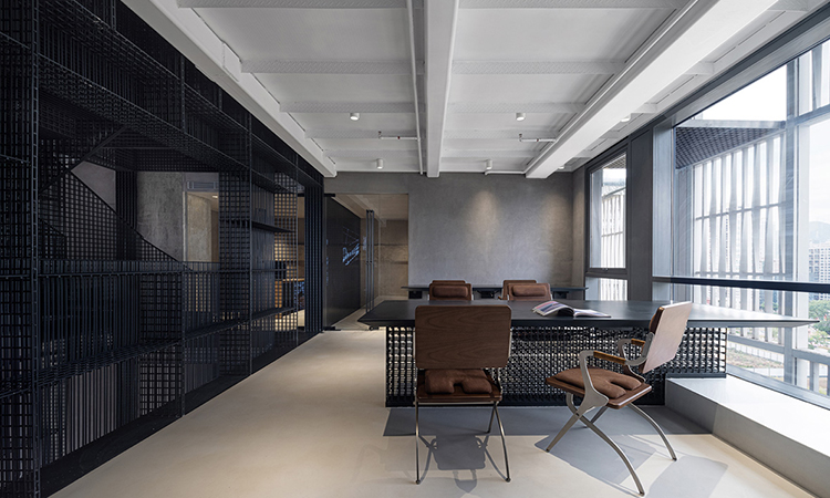 工業風辦公室裝修效果