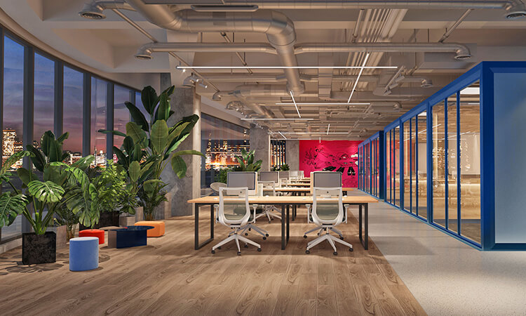 有效的辦公室裝修設計帶來的五大好處