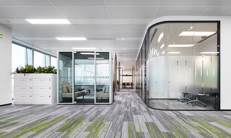 口碑好的辦公室裝修效果