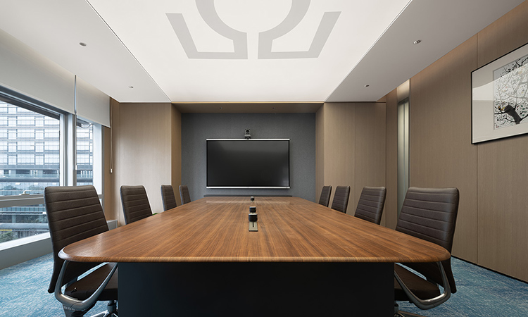 高檔辦公會議室定制裝修效果