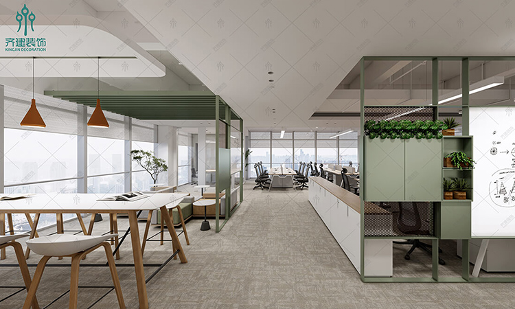 辦公室動線分割區(qū)設(shè)計(jì)效果圖 辦公室動線分割區(qū)設(shè)計(jì)效果圖