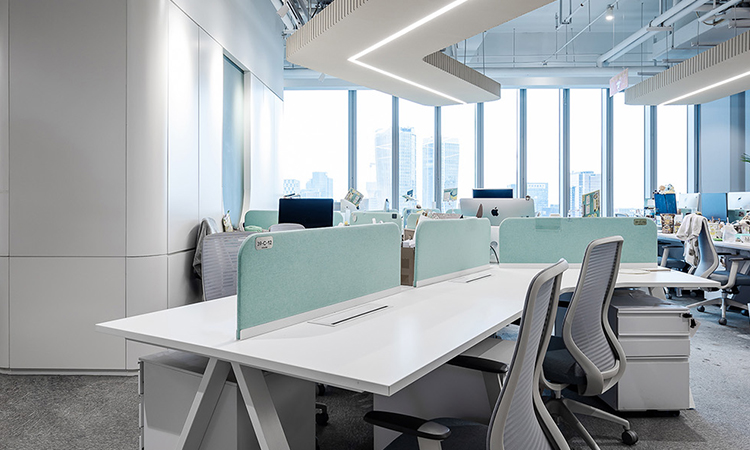 上海某外貿電商直播辦公室