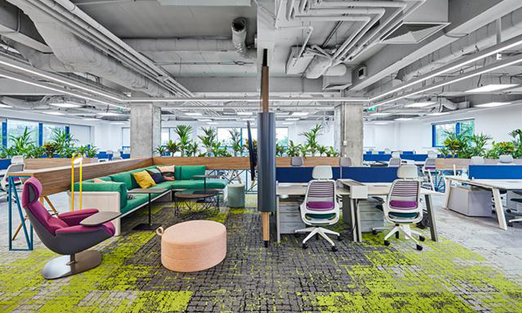 上海辦公室裝修公司內部裝修辦公位區