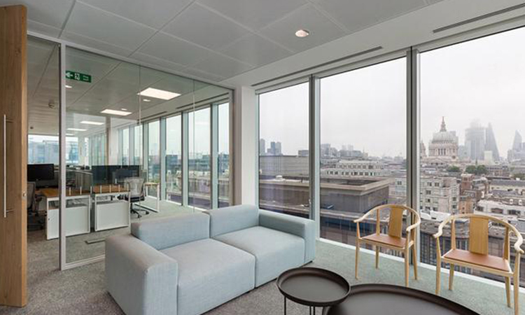 上海辦公室裝修公司內部辦公區