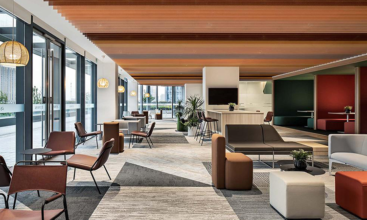 上海辦公室裝修幕墻的構造